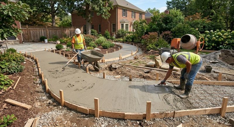 Concrete Walkway Service